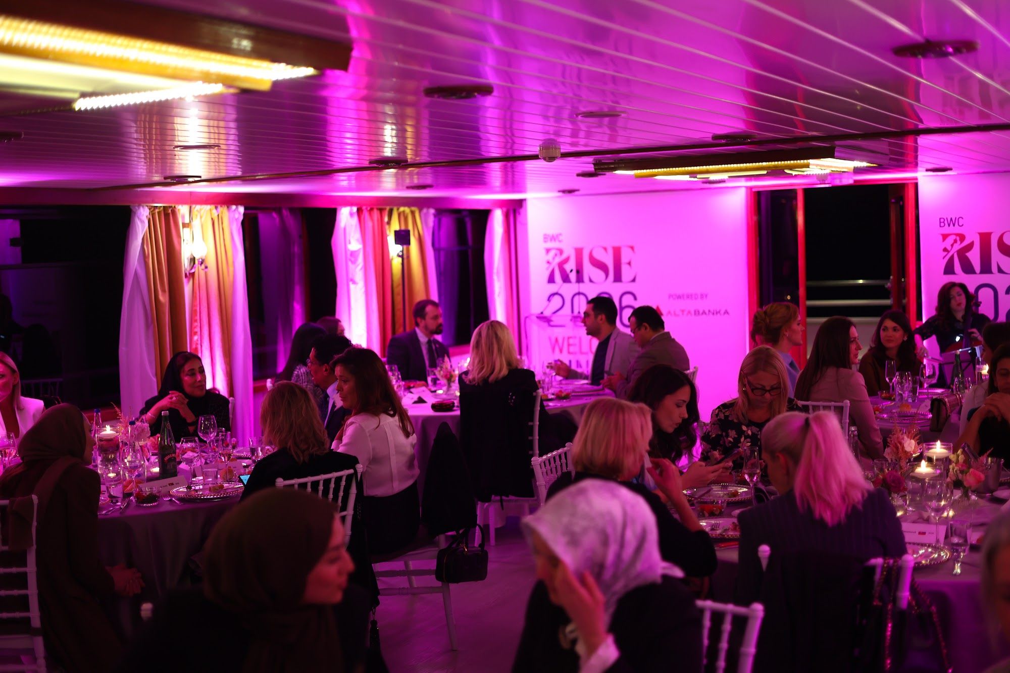 Welcome dinner — photograph 126 of 239, RISE 2026