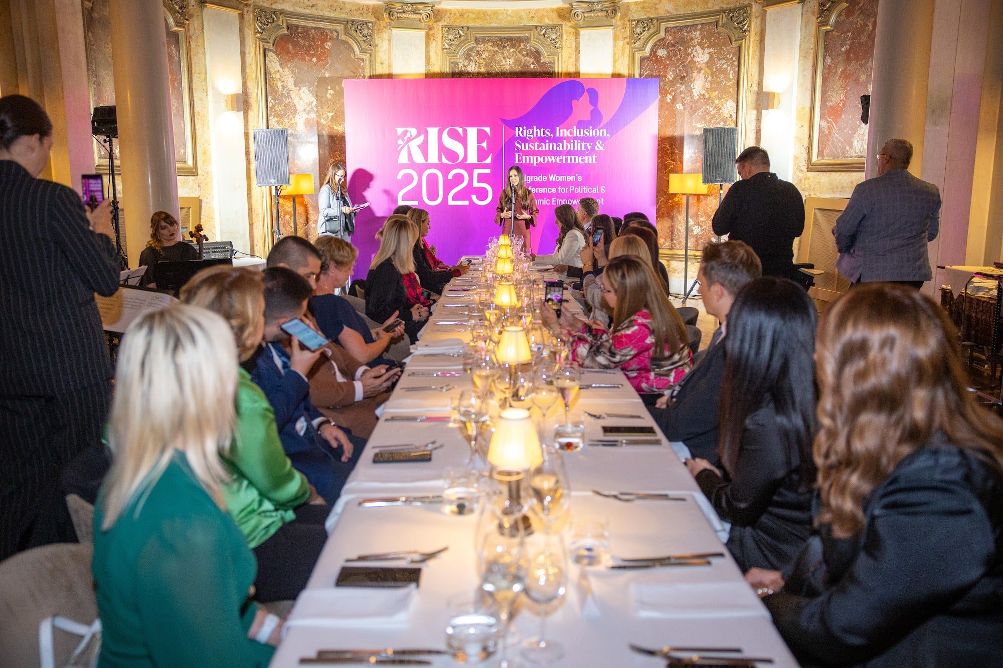 Welcome dinner — photograph 47 of 73, RISE 2025