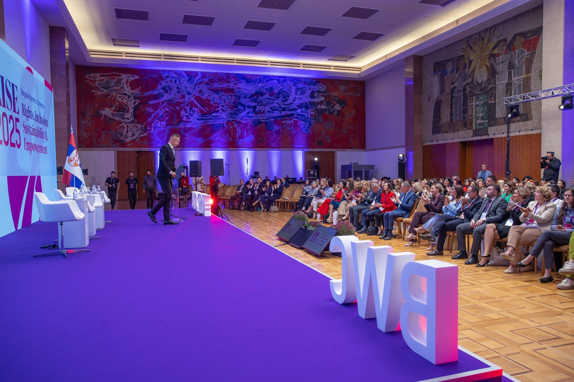 Distinguished speakers: Péter Szijjártó — photograph 8 of 25, RISE 2025