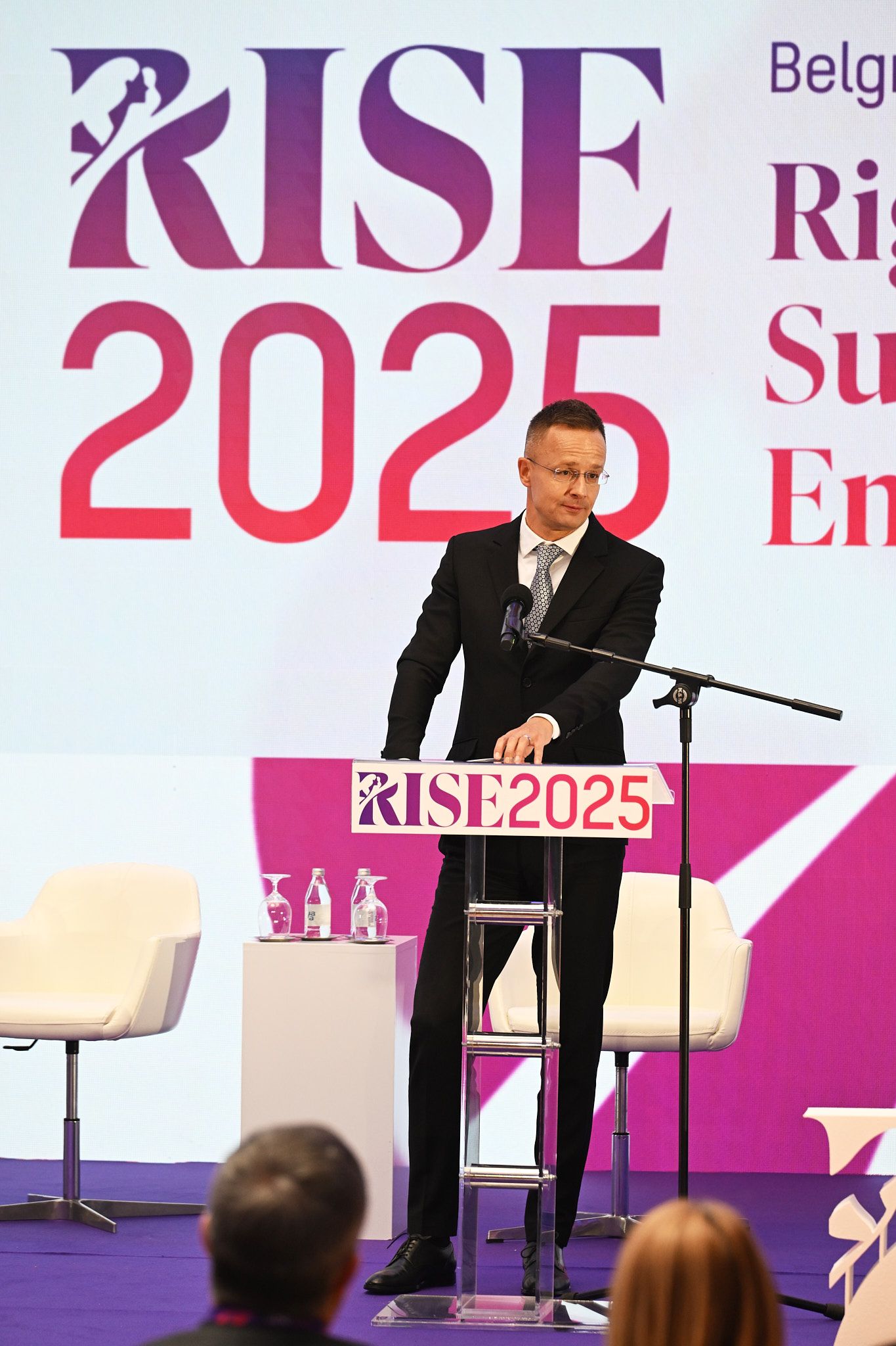Distinguished speakers: Péter Szijjártó — photograph 15 of 25, RISE 2025