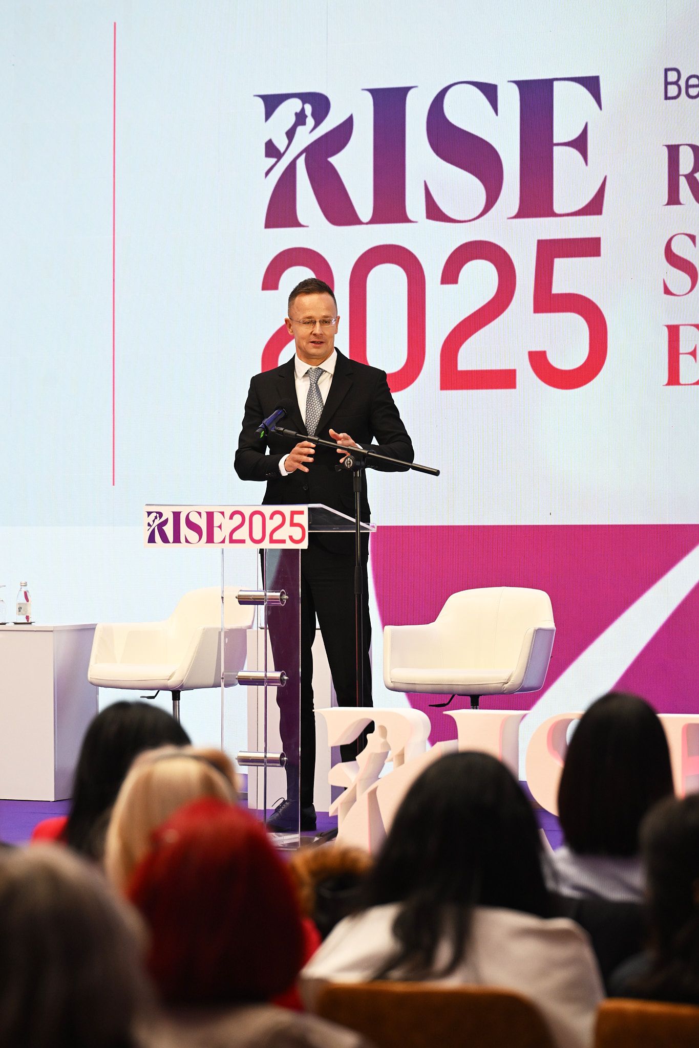 Distinguished speakers: Péter Szijjártó — photograph 25 of 25, RISE 2025