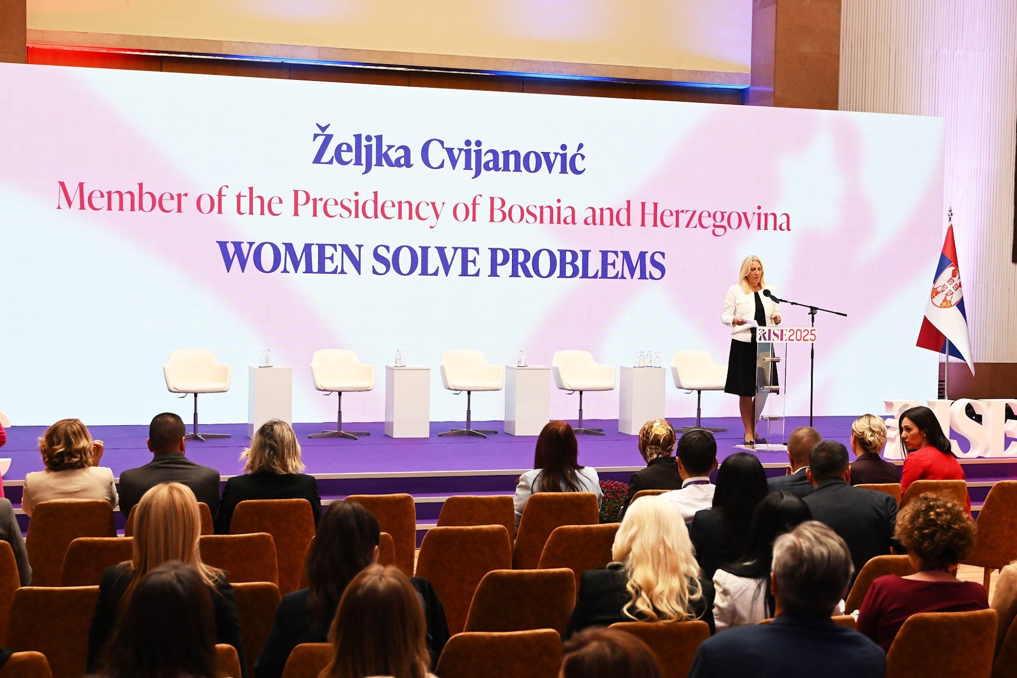 Distinguished speakers: Željka Cvijanović — photograph 3 of 10, RISE 2025