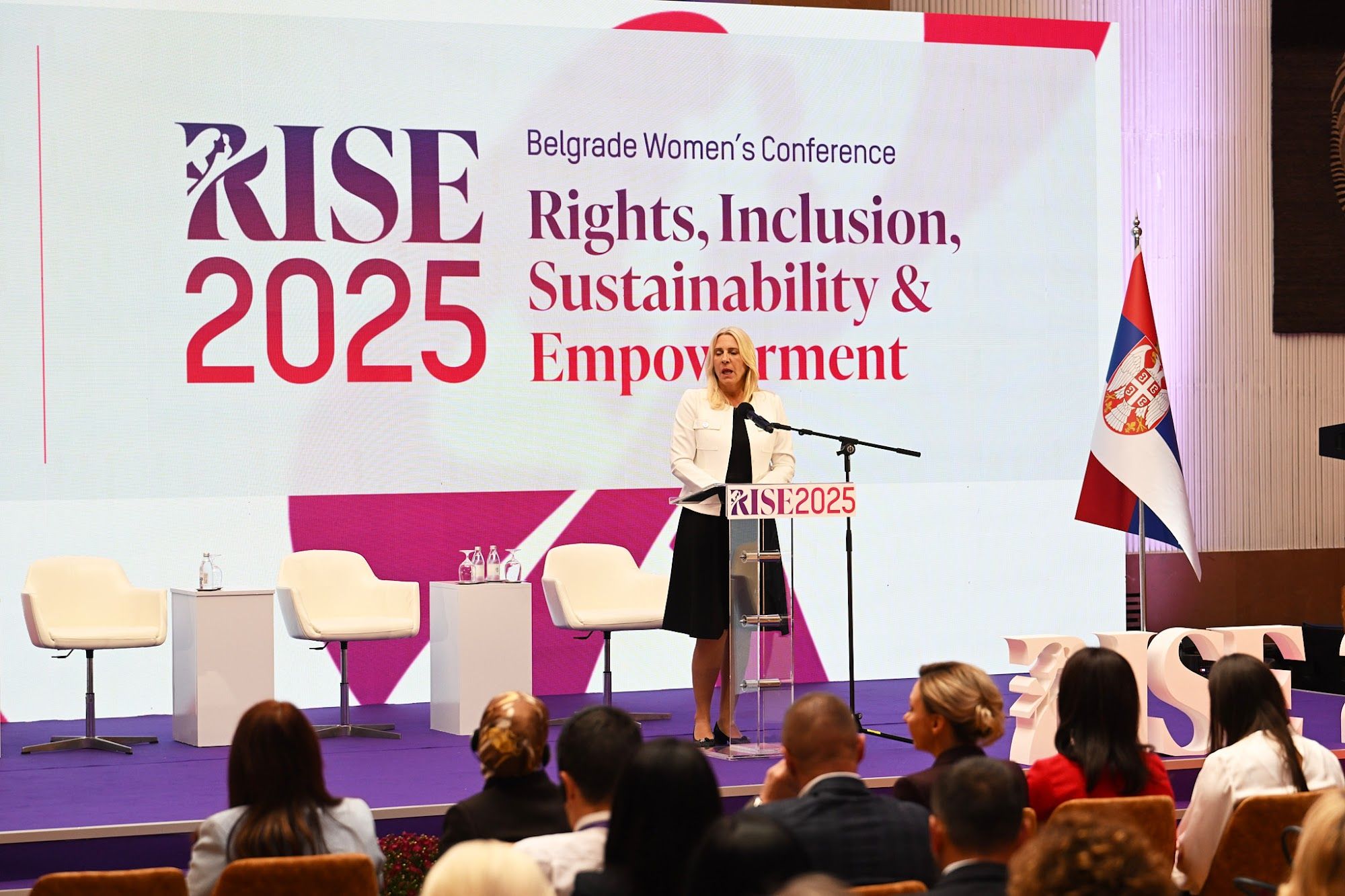 Distinguished speakers: Željka Cvijanović — photograph 4 of 10, RISE 2025