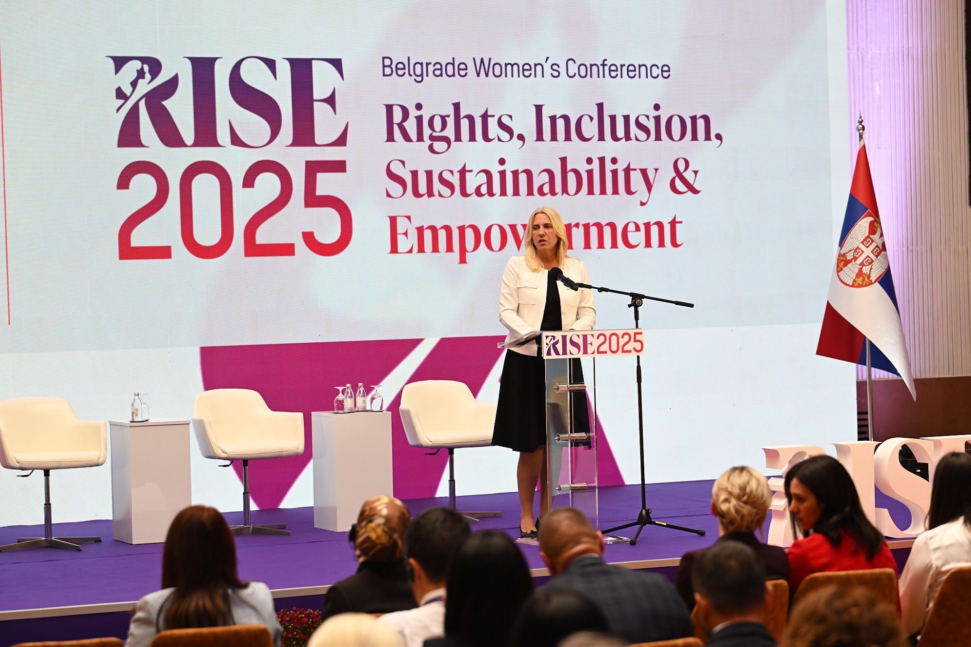 Distinguished speakers: Željka Cvijanović — photograph 5 of 10, RISE 2025