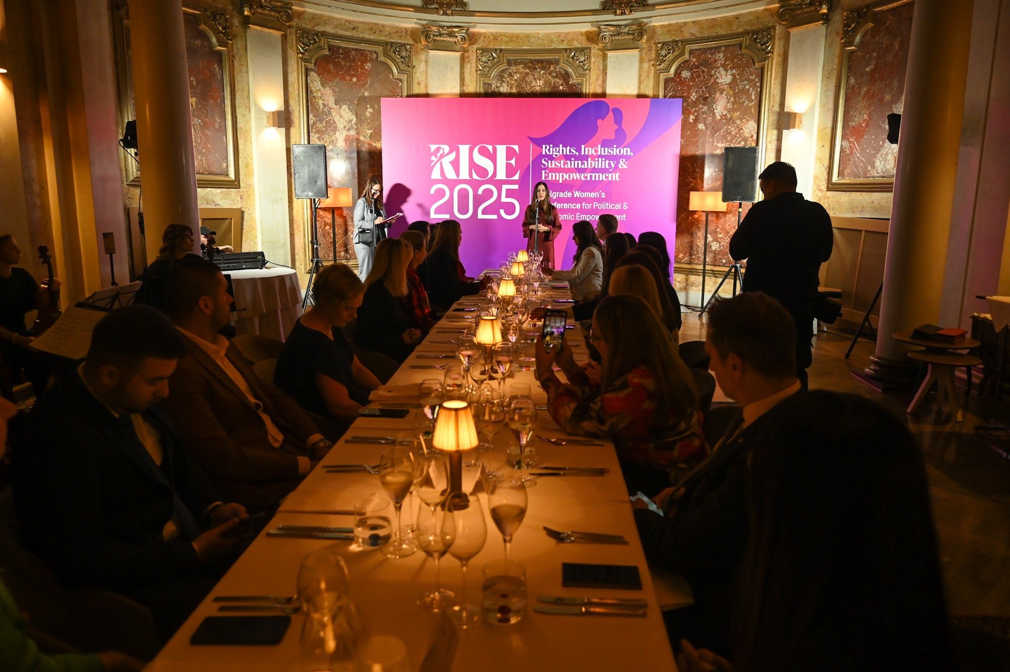 Welcome dinner — photograph 69 of 73, RISE 2025