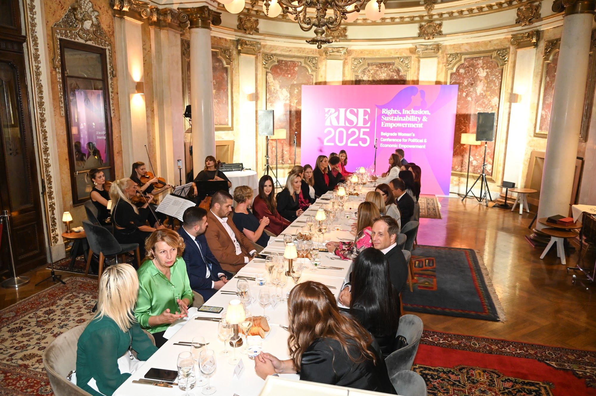 Welcome dinner — photograph 73 of 73, RISE 2025